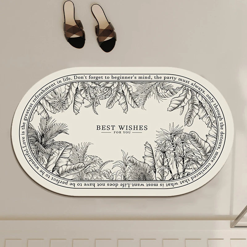 Non-Slip Super Absorbent Bath Mat – Nappa Skin  