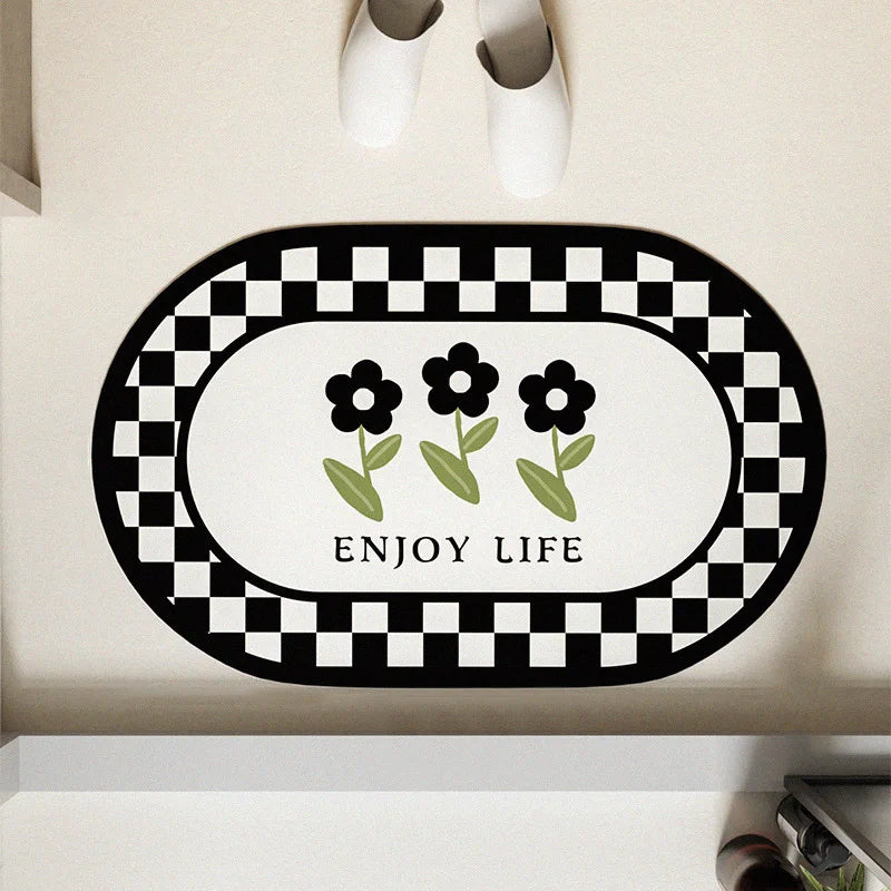 Non-Slip Super Absorbent Bath Mat – Nappa Skin  