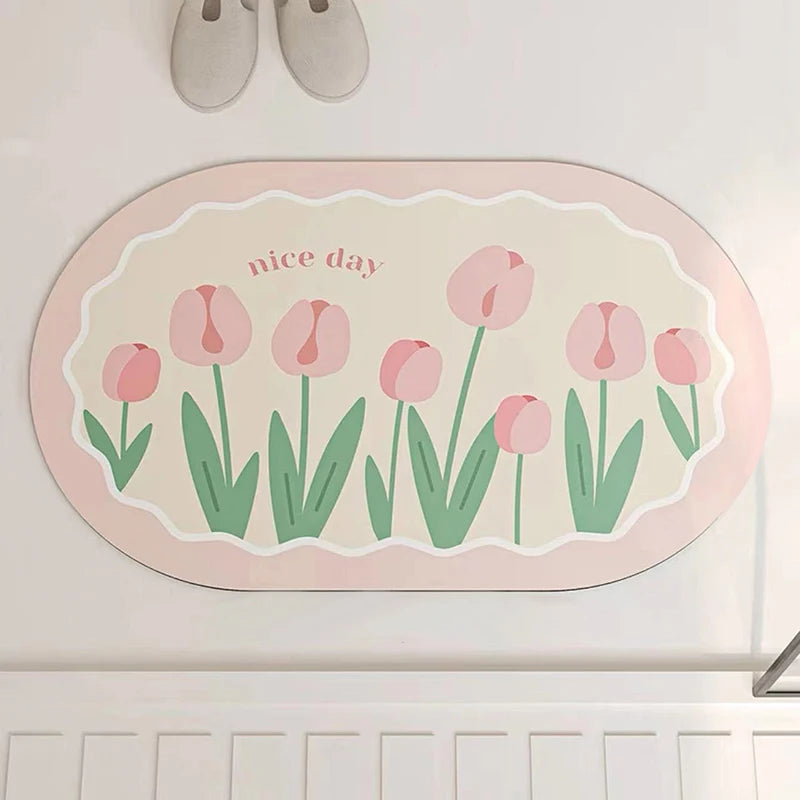 Non-Slip Super Absorbent Bath Mat – Nappa Skin  